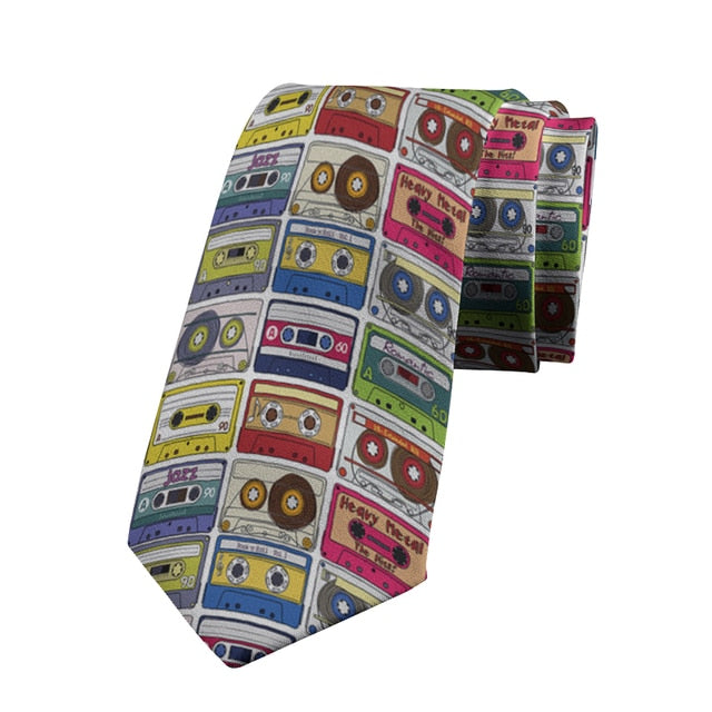 3D Printed Cassette Tape Tie