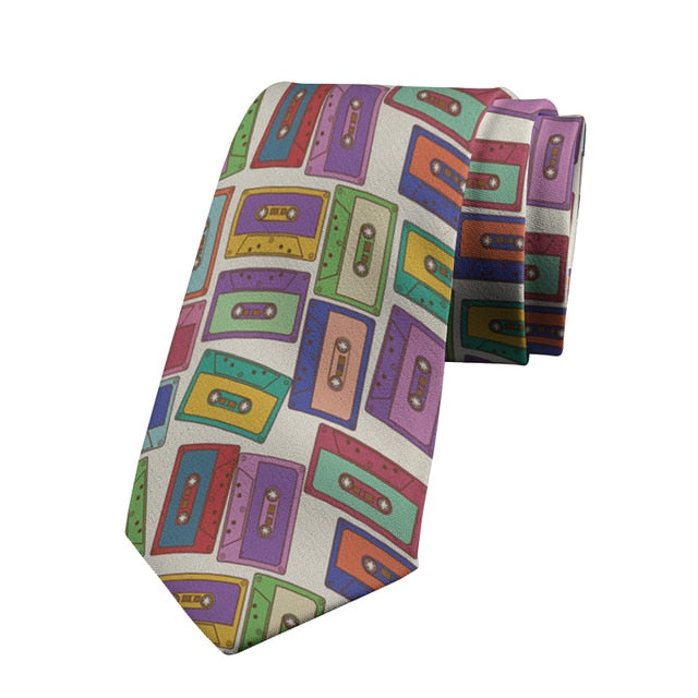 3D Printed Cassette Tape Tie