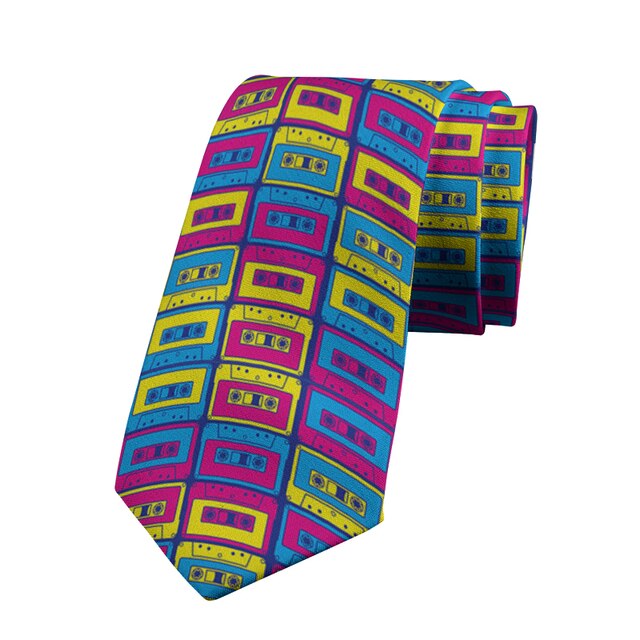 3D Printed Cassette Tape Tie