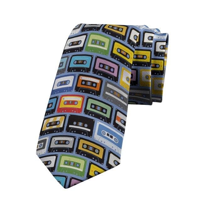 3D Printed Cassette Tape Tie