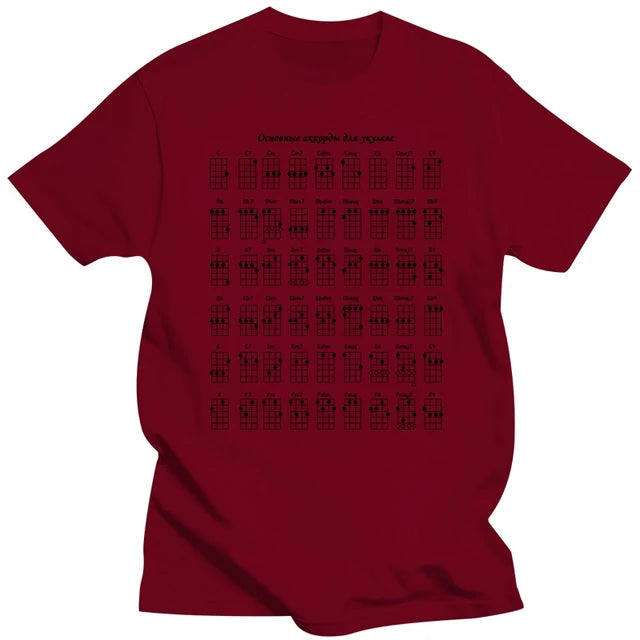 Guitar Chord Chart T-shirt