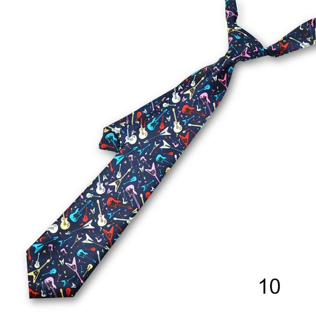 Free - Musical Instrument Necktie