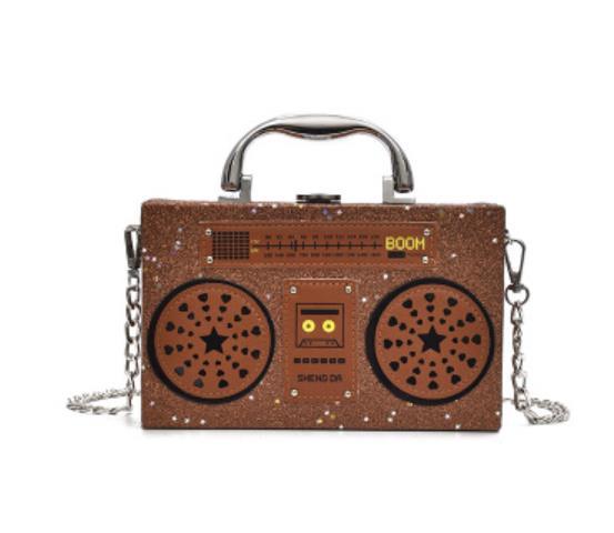 Radio Clutch Handbag
