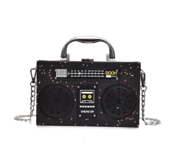 Radio Clutch Handbag
