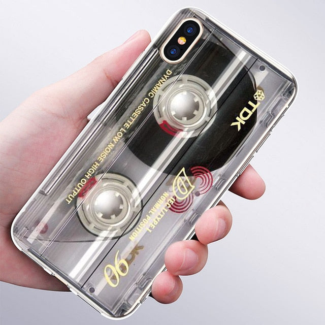 Free - Retro Music Cassette iPhone Case