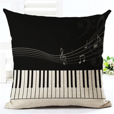 Music Score Series Cushion Pillow Case - Artistic Pod