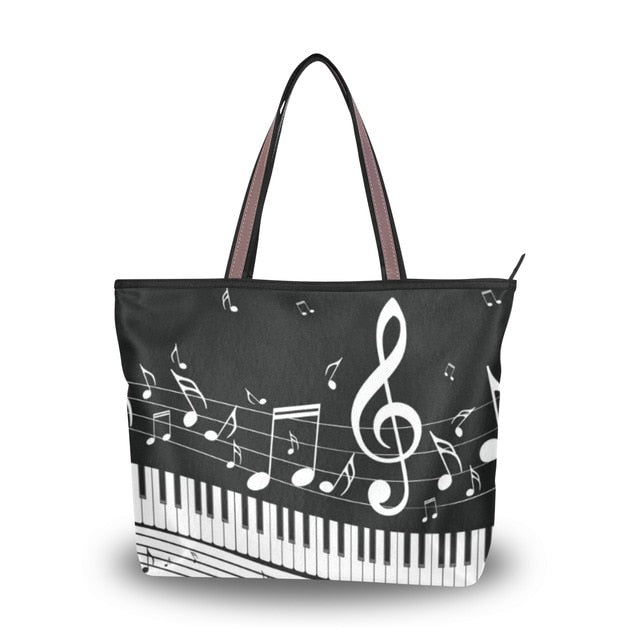 Music Piano Keys Handbag