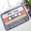 Retro Music Tape Door Mat
