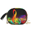 Colorful Music Notes Shoulder Bag