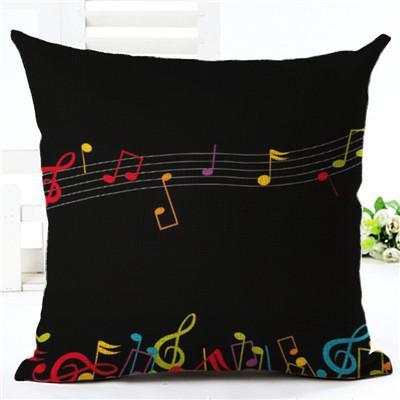 Music Score Series Cushion Pillow Case - Artistic Pod