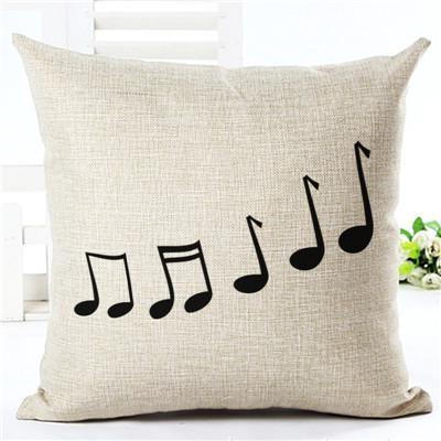 Music Score Series Cushion Pillow Case - Artistic Pod
