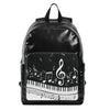 Musical Notes Print Backpack
