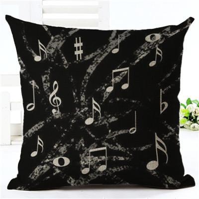 Music Score Series Cushion Pillow Case - Artistic Pod