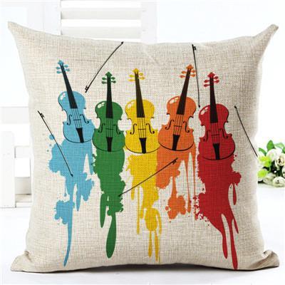 Music Score Series Cushion Pillow Case - Artistic Pod