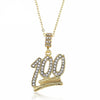 Gold DJ Style Necklace