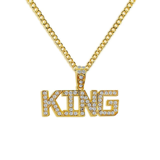 Gold DJ Style Necklace