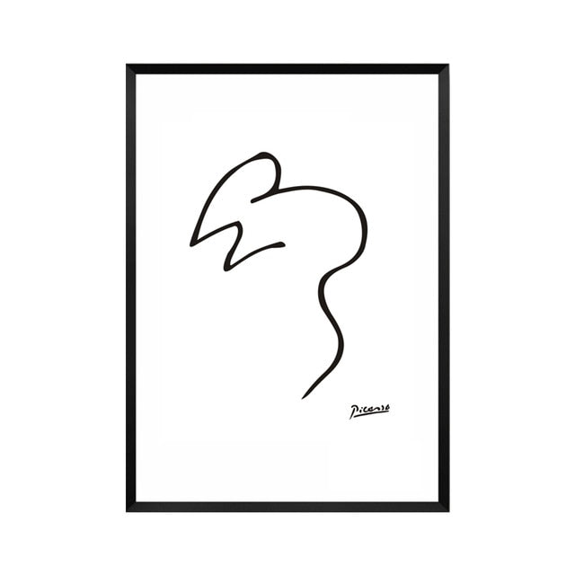 Minimalist Pablo Picasso Abstract Wall Art