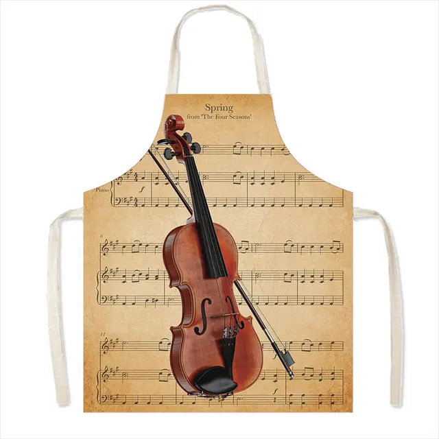 Music Print Family Apron Collection