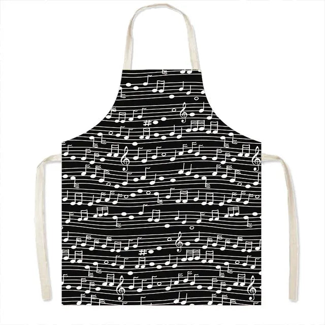 Music Print Family Apron Collection