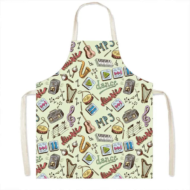 Music Print Family Apron Collection