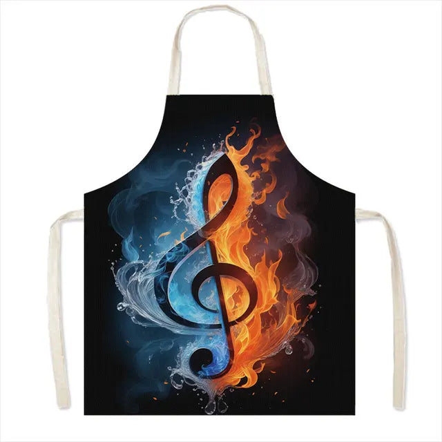 Music Print Family Apron Collection
