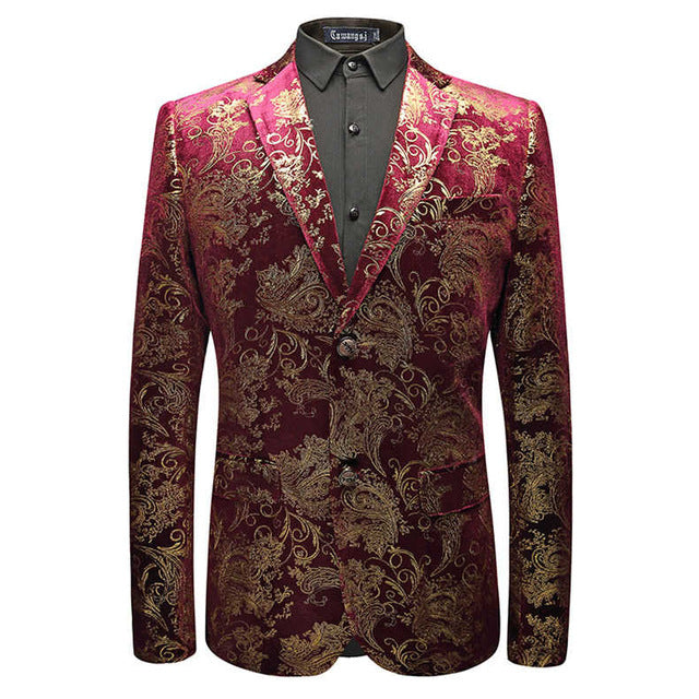 Paisley Floral Blazer