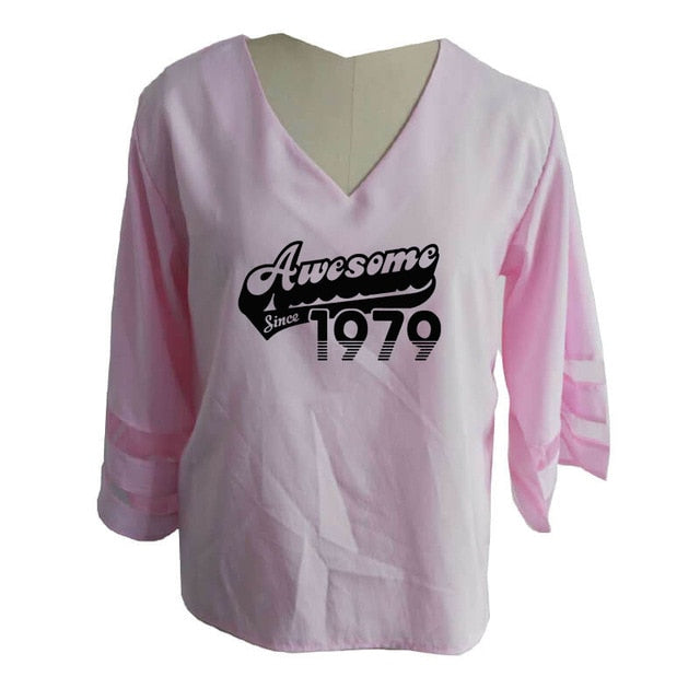 Made In 1979 Awesome Casual Top