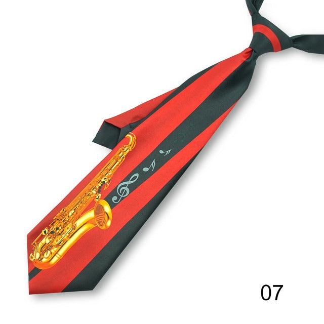Free - Musical Instrument Necktie