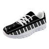 Music Note & Piano Keys Sneakers