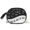 Music Note Piano Shoulder Bag