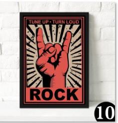 Music Canvas Wall Decor (NO FRAME) - Artistic Pod