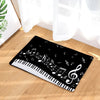 Vintage Music Notes Doormat - Artistic Pod
