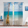 Guitar Tulle Curtain