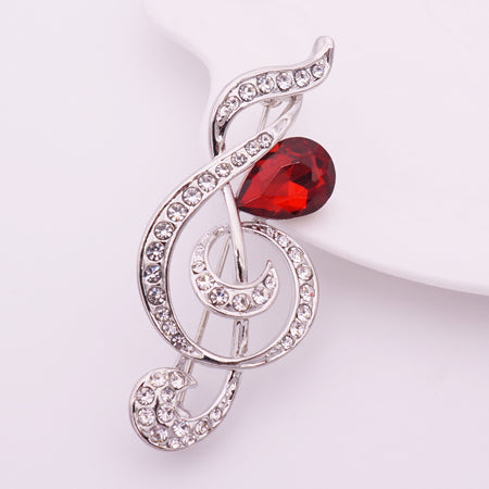 Crystal Music Note Brooches™ - Artistic Pod Review