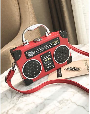 Radio Clutch Handbag
