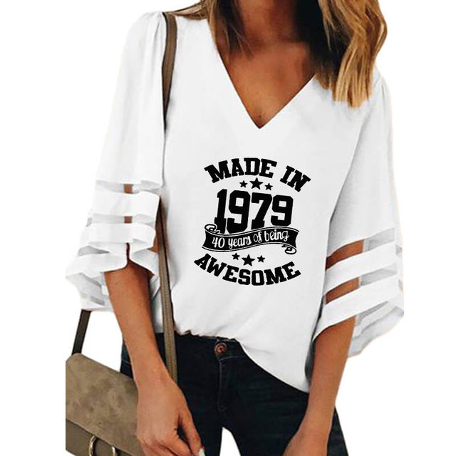 Made In 1979 Awesome Casual Top