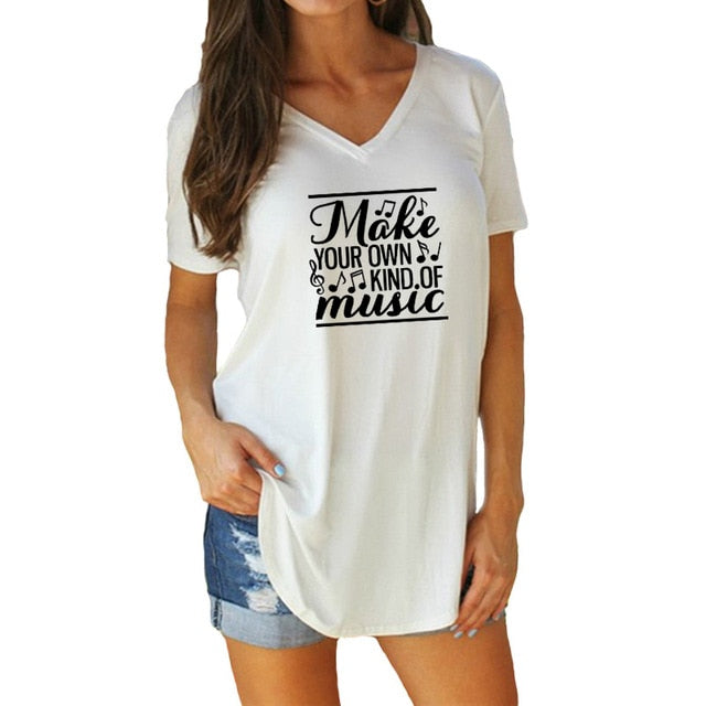 Make Your Own Kind of Music Long T-shirt