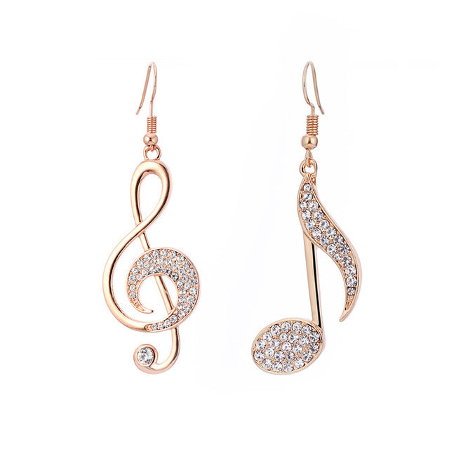 Free - Music Notes Drop Earrings - Artistic Pod Review
