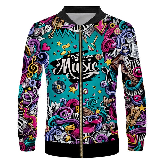 3D Music Note Jackets