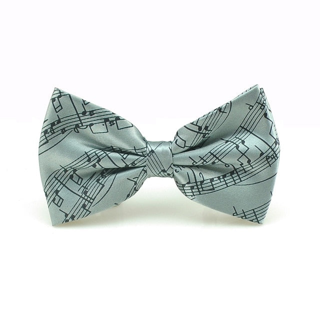 Free - Musical Notes Classic Bow Tie