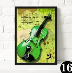 Music Canvas Wall Decor (NO FRAME) - Artistic Pod