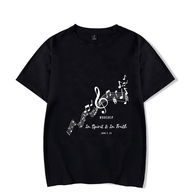 Music Note Luminous T-Shirt