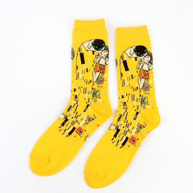 Van Gogh Retro Socks