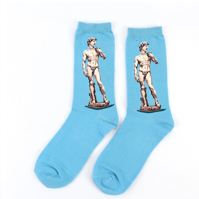 Van Gogh Retro Socks