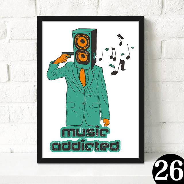 Music Canvas Wall Decor (NO FRAME) - Artistic Pod