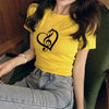 Music Note Heart T-shirt