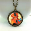 Violin Glass Necklace - Artistic Pod