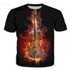 3D Print Fire Violin T-Shirt - { shop_name }} - Review