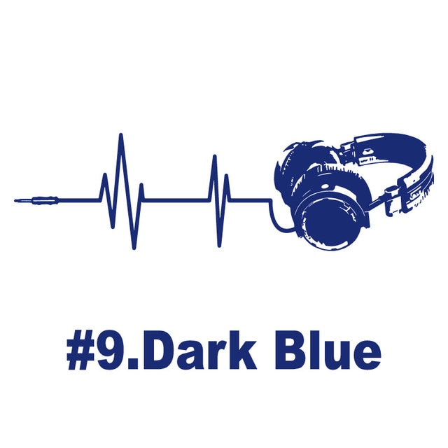 Headphone Wall Stickers