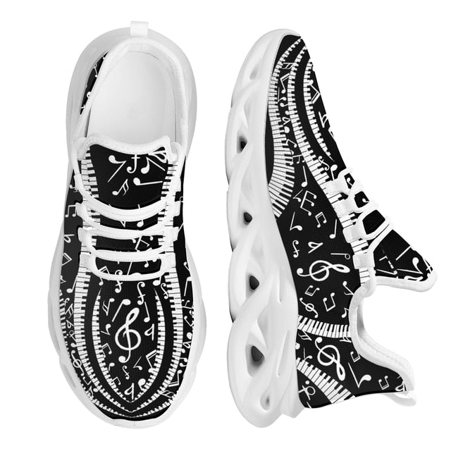 Musical Note Piano Sneakers